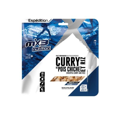 Curry de pis chiche et riz