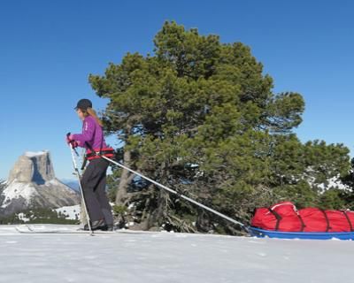 Itinérance Hivernale Pulka type traversée du vercors