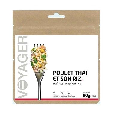 Voyager poulet Thai et son Riz