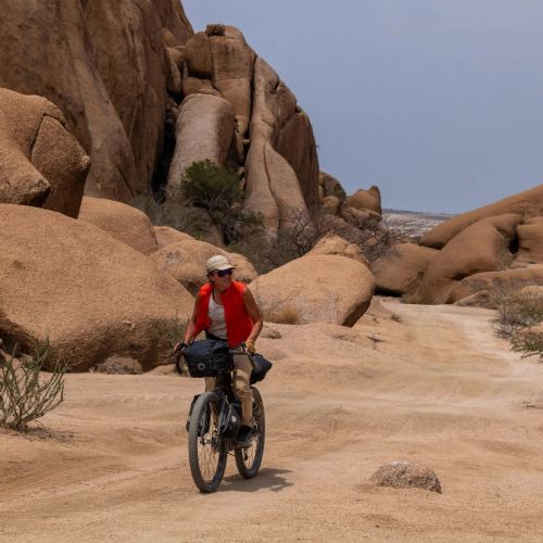 Pack voyage à vélo Bikepacking